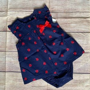 Carter’s ladybug one piece